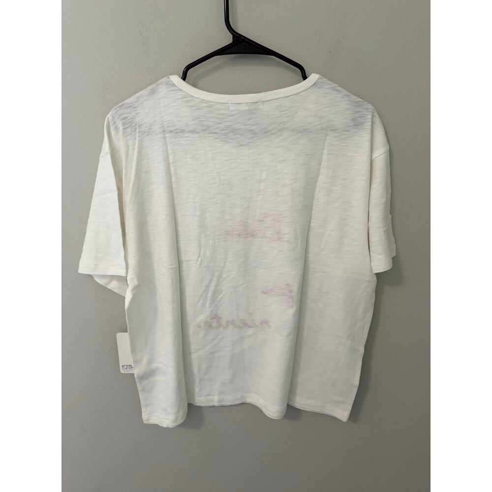 New P.J. Salvage Italian Coastal Dolce Far Niente Pajama Top Women's Size Small - Picture 4 of 5
